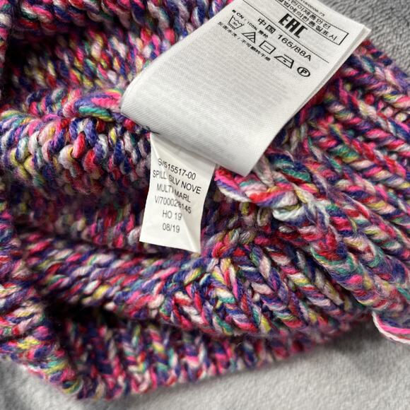 Gap Multicolor marbled Long Sleeve crew neck Sweater SZ‎ S women's - Picture 7 of 8